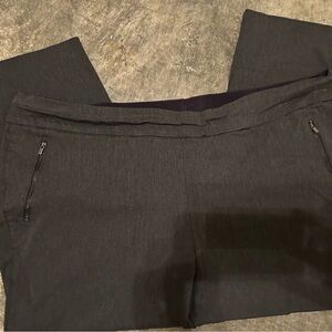 Lane Bryant Charcoal Dress Pants. Size 28R.